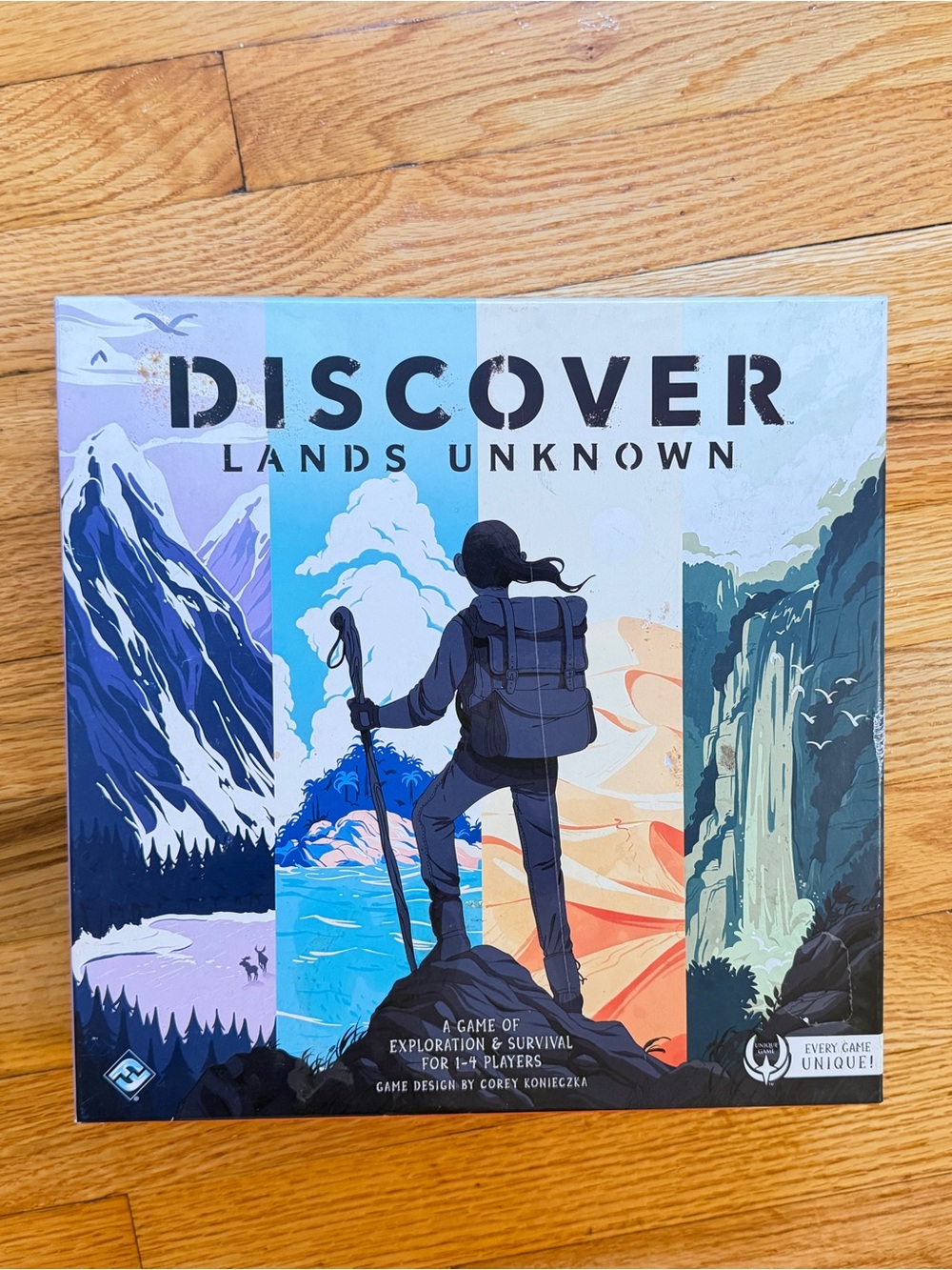 Discover: Lands Unknown Board Game - Multiplayer game NEW